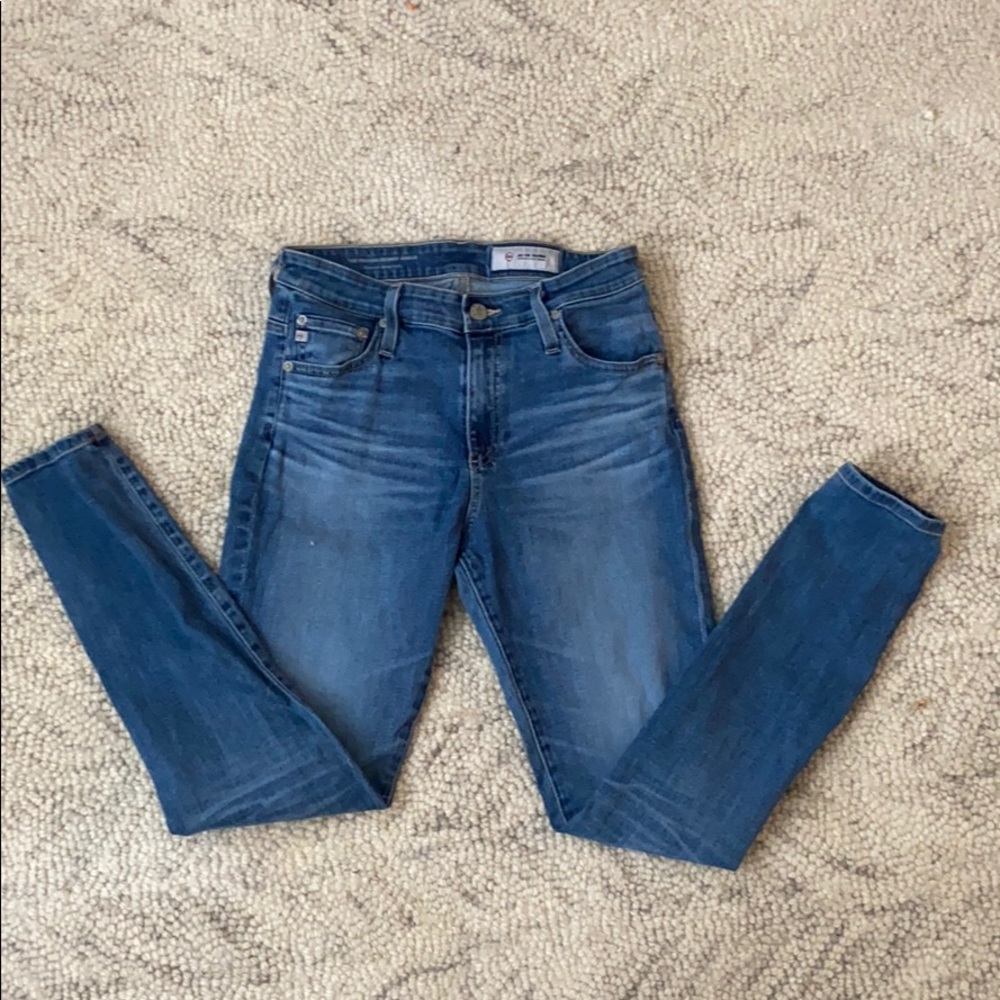 AG The Farrah Skinny Ankle High Rise